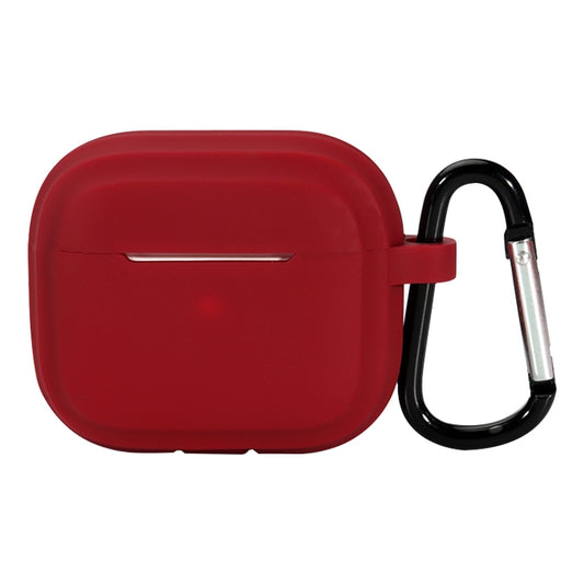 For AirPods Pro 2 Striped Shockproof Earphone Case(Wine Red) - For AirPods Pro 2 by buy2fix | Online Shopping UK | buy2fix