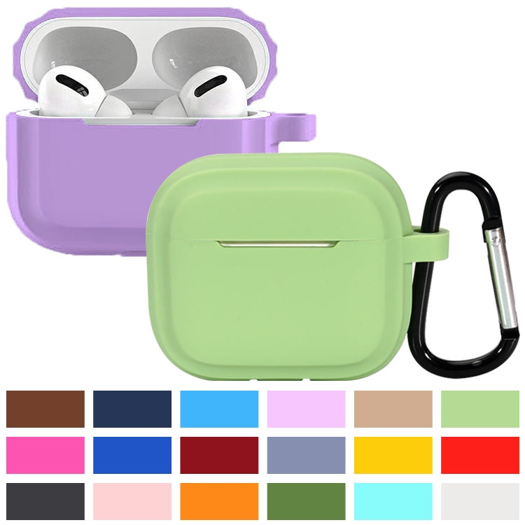 For AirPods Pro 2 Striped Shockproof Earphone Case(Mint Green) - For AirPods Pro 2 by buy2fix | Online Shopping UK | buy2fix