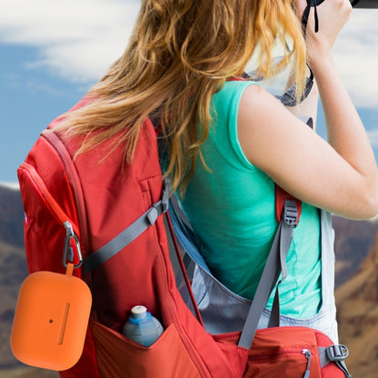 For AirPods Pro 2 Thickened One-piece Shockproof Earphone Case(Orange) by buy2fix