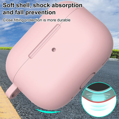 For AirPods Pro 2 Thickened One-piece Shockproof Earphone Case(Pink) - For AirPods Pro 2 by buy2fix | Online Shopping UK | buy2fix