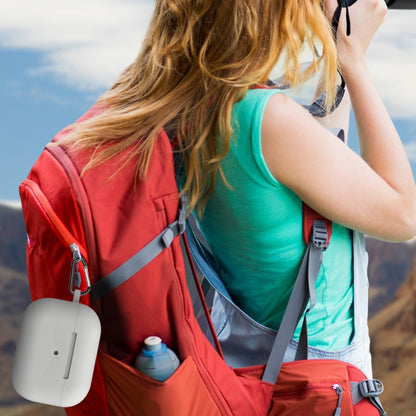 For AirPods Pro 2 Thickened One-piece Shockproof Earphone Case(Light Grey) by buy2fix