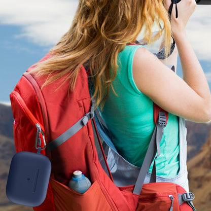 For AirPods Pro 2 Thickened One-piece Shockproof Earphone Case(Midnight Blue) by buy2fix