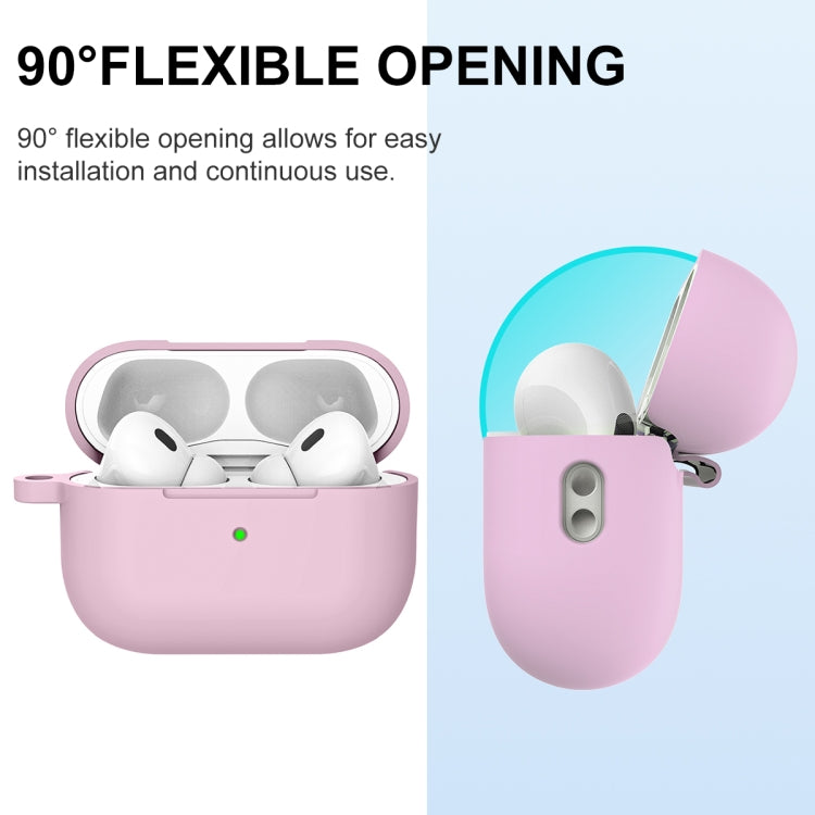 For AirPods Pro 2 Thickened One-piece Shockproof Earphone Case(Purple) by buy2fix