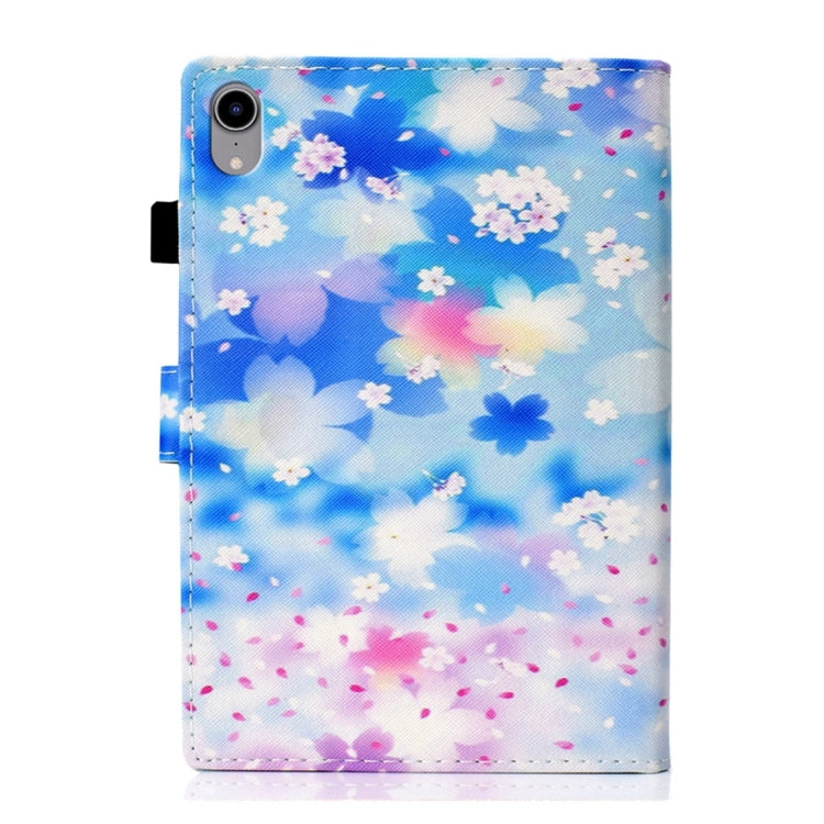For iPad 2025 / 2022 Coloured Drawing Stitching Smart Leather Tablet Case(Petal Shower) - iPad 2025 / 2022 Cases by buy2fix | Online Shopping UK | buy2fix