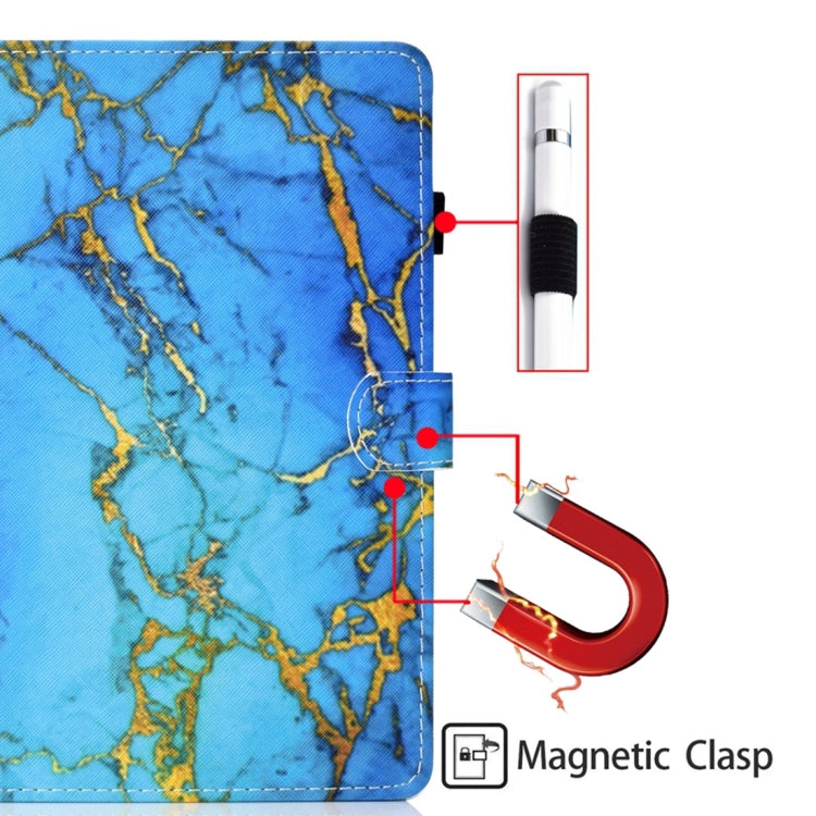 For iPad 2025 / 2022 Coloured Drawing Stitching Smart Leather Tablet Case(Gilded Marble) - iPad 2025 / 2022 Cases by buy2fix | Online Shopping UK | buy2fix