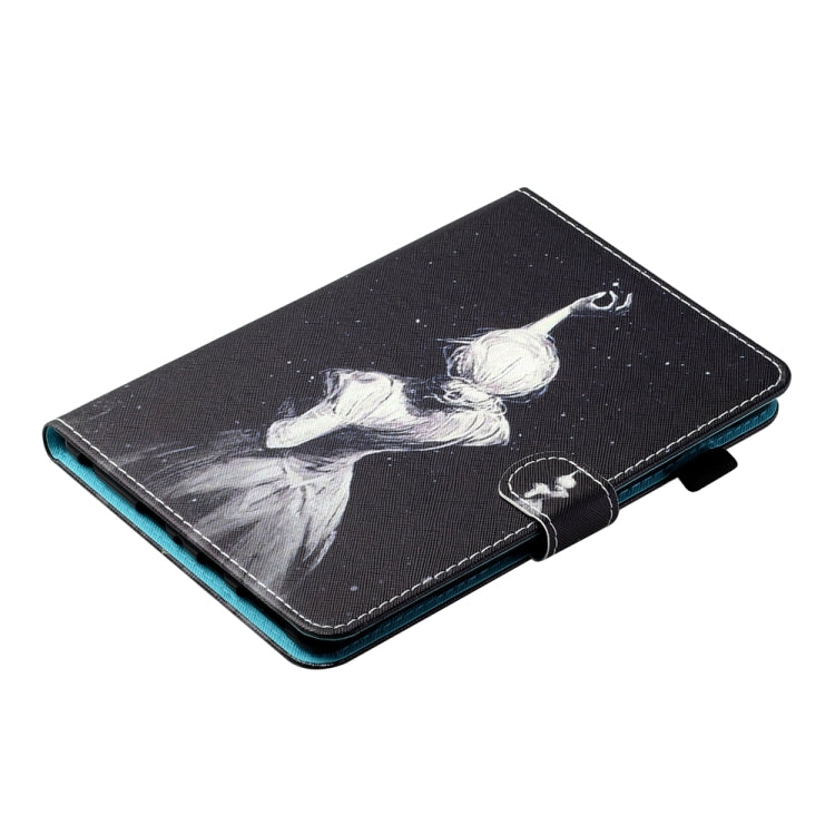 For iPad 2025 / 2022 Coloured Drawing Stitching Smart Leather Tablet Case(Girl) - iPad 2025 / 2022 Cases by buy2fix | Online Shopping UK | buy2fix