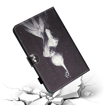 For iPad 2025 / 2022 Coloured Drawing Stitching Smart Leather Tablet Case(Girl) - iPad 2025 / 2022 Cases by buy2fix | Online Shopping UK | buy2fix
