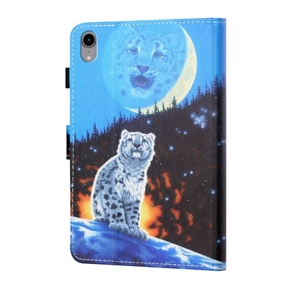 For iPad 2025 / 2022 Coloured Drawing Stitching Smart Leather Tablet Case(Moon Tiger) - iPad 2025 / 2022 Cases by buy2fix | Online Shopping UK | buy2fix