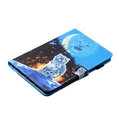 For iPad 2025 / 2022 Coloured Drawing Stitching Smart Leather Tablet Case(Moon Tiger) - iPad 2025 / 2022 Cases by buy2fix | Online Shopping UK | buy2fix