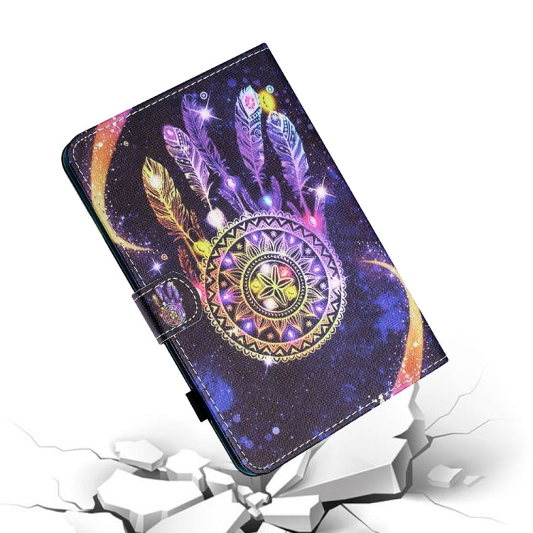 For iPad 2025 / 2022 Coloured Drawing Stitching Smart Leather Tablet Case(Dream Catcher) - iPad 2025 / 2022 Cases by buy2fix | Online Shopping UK | buy2fix