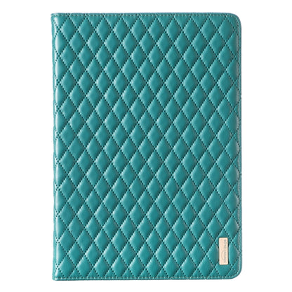 For iPad Pro 10.5 2019 / 10.2 Elegant Rhombic Texture Horizontal Flip Leather Tablet Case(Green) - iPad Pro 10.5 inch Cases by buy2fix | Online Shopping UK | buy2fix