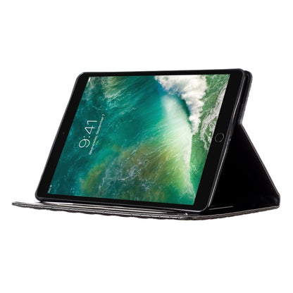 For iPad Pro 10.5 2019 / 10.2 Elegant Rhombic Texture Horizontal Flip Leather Tablet Case(Black) - iPad Pro 10.5 inch Cases by buy2fix | Online Shopping UK | buy2fix