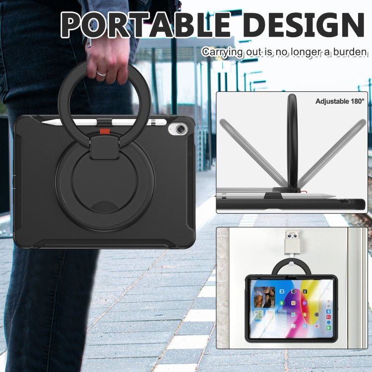 For iPad 2025 / 2022 Shockproof TPU + PC Protective Tablet Case(Black) - iPad 2025 / 2022 Cases by buy2fix | Online Shopping UK | buy2fix