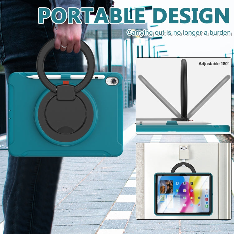 For iPad 2025 / 2022 Shockproof TPU + PC Protective Tablet Case(Blue) - iPad 2025 / 2022 Cases by buy2fix | Online Shopping UK | buy2fix