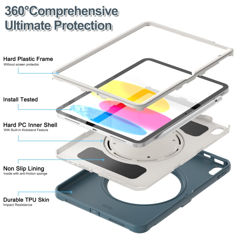 For iPad 2025 / 2022 Shockproof TPU + PC Protective Tablet Case(Cornflower Blue) - iPad 2025 / 2022 Cases by buy2fix | Online Shopping UK | buy2fix