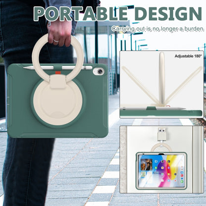 For iPad 2025 / 2022 Shockproof TPU + PC Protective Tablet Case(Emmerald Green) - iPad 2025 / 2022 Cases by buy2fix | Online Shopping UK | buy2fix