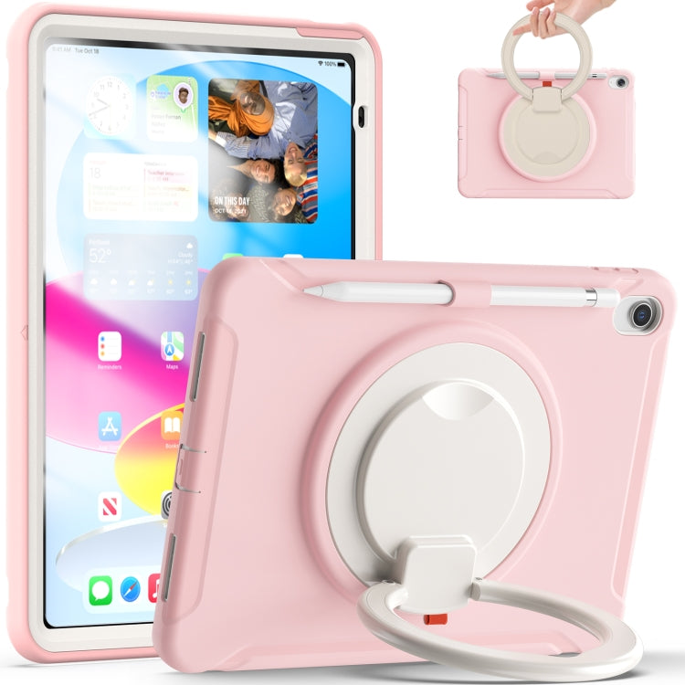 For iPad 2025 / 2022 Shockproof TPU + PC Protective Tablet Case(Cherry Blossoms Pink) - iPad 2025 / 2022 Cases by buy2fix | Online Shopping UK | buy2fix