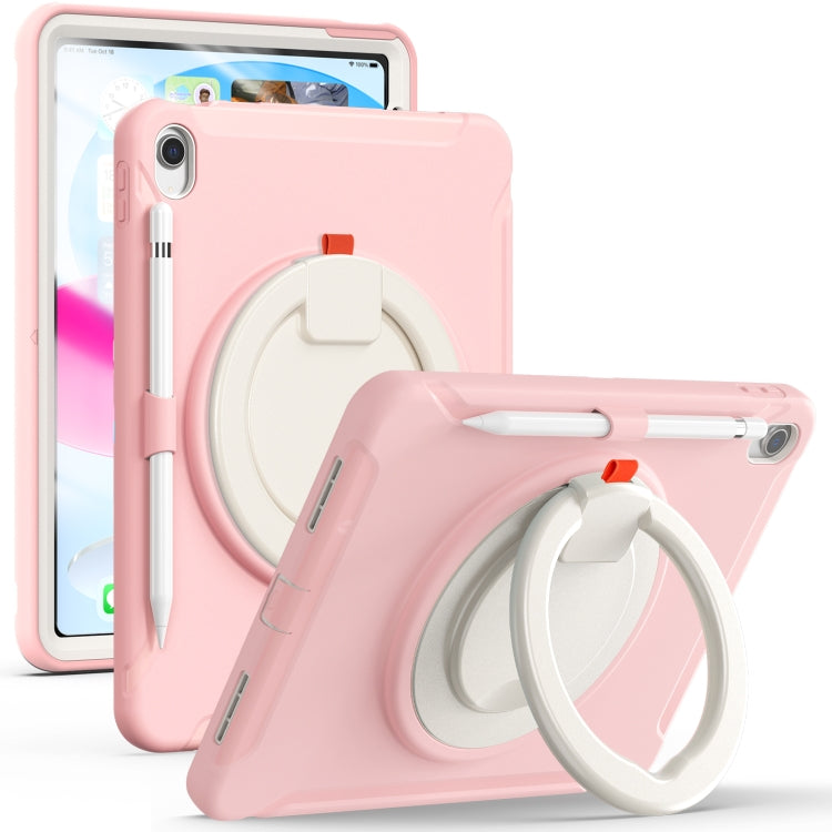 For iPad 2025 / 2022 Shockproof TPU + PC Protective Tablet Case(Cherry Blossoms Pink) - iPad 2025 / 2022 Cases by buy2fix | Online Shopping UK | buy2fix