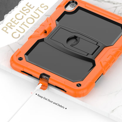 For iPad 2025 / 2022 Shockproof Silicone + PC Protective Tablet Case(Black + Orange) - iPad 2025 / 2022 Cases by buy2fix | Online Shopping UK | buy2fix