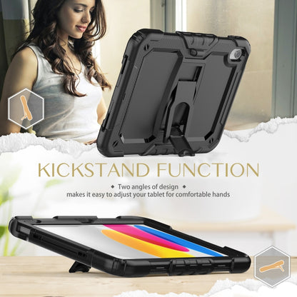 For iPad 2025 / 2022 Shockproof Silicone + PC Protective Tablet Case(Black) - iPad 2025 / 2022 Cases by buy2fix | Online Shopping UK | buy2fix