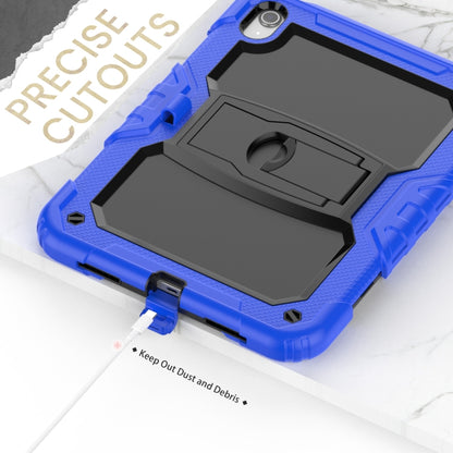 For iPad 2025 / 2022 Shockproof Silicone + PC Protective Tablet Case(Black + Blue) - iPad 2025 / 2022 Cases by buy2fix | Online Shopping UK | buy2fix