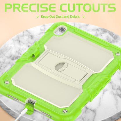 For iPad 2025 / 2022 Shockproof Silicone + PC Protective Tablet Case(Yellow Green) - iPad 2025 / 2022 Cases by buy2fix | Online Shopping UK | buy2fix