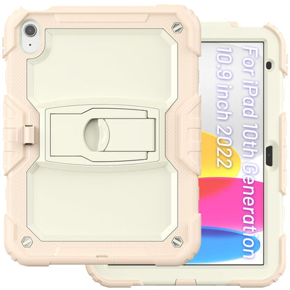 For iPad 2025 / 2022 Shockproof Silicone + PC Protective Tablet Case(Rose Gold) - iPad 2025 / 2022 Cases by buy2fix | Online Shopping UK | buy2fix