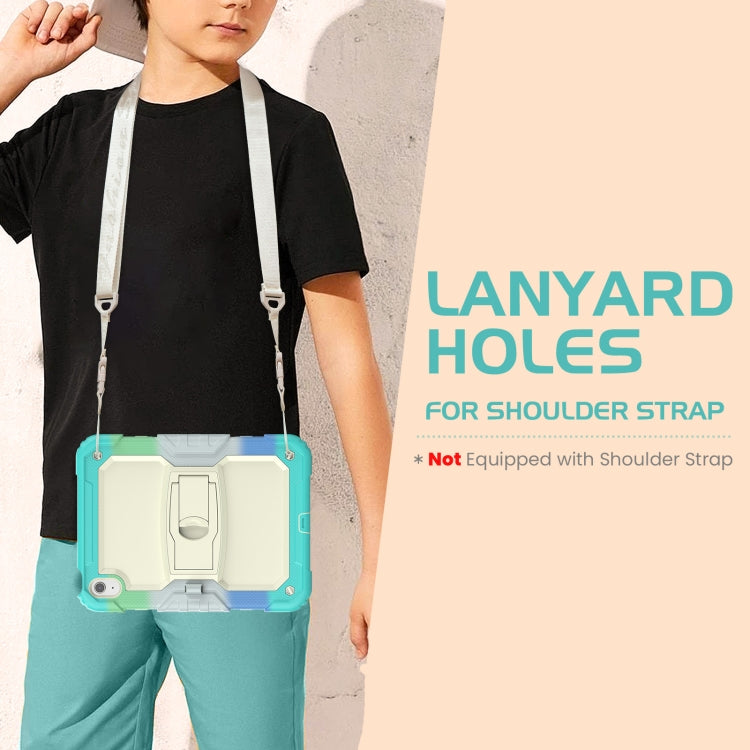 For iPad 2025 / 2022 Shockproof Silicone + PC Protective Tablet Case(Camouflage Light Blue) - iPad 2025 / 2022 Cases by buy2fix | Online Shopping UK | buy2fix