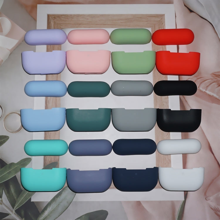 For AirPods Pro 2 Spliting Silicone Protective Case(Dark Green) by buy2fix