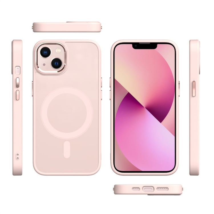 For iPhone 14 Pro Max MagSafe Magnetic Phone Case(Pink) - iPhone 14 Pro Max Cases by buy2fix | Online Shopping UK | buy2fix