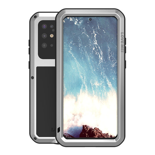 For Galaxy S20 Plus LOVE MEI Metal Shockproof Waterproof Dustproof Protective Case(Silver) by LOVE MEI