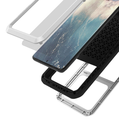 For Galaxy S20 Plus LOVE MEI Metal Shockproof Waterproof Dustproof Protective Case(White) by LOVE MEI