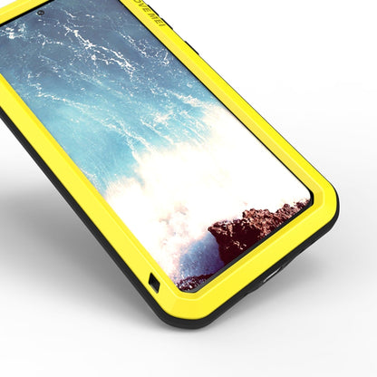 For Galaxy S20 Plus LOVE MEI Metal Shockproof Waterproof Dustproof Protective Case(Yellow) by LOVE MEI