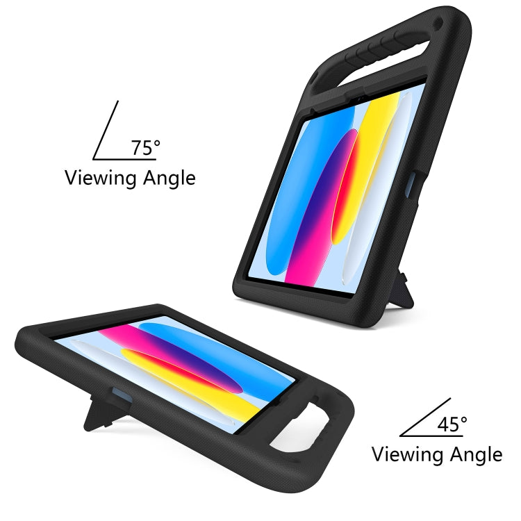 For iPad 2025 / 2022 Handle Portable EVA Shockproof Tablet Case(Black) - iPad 2025 / 2022 Cases by buy2fix | Online Shopping UK | buy2fix