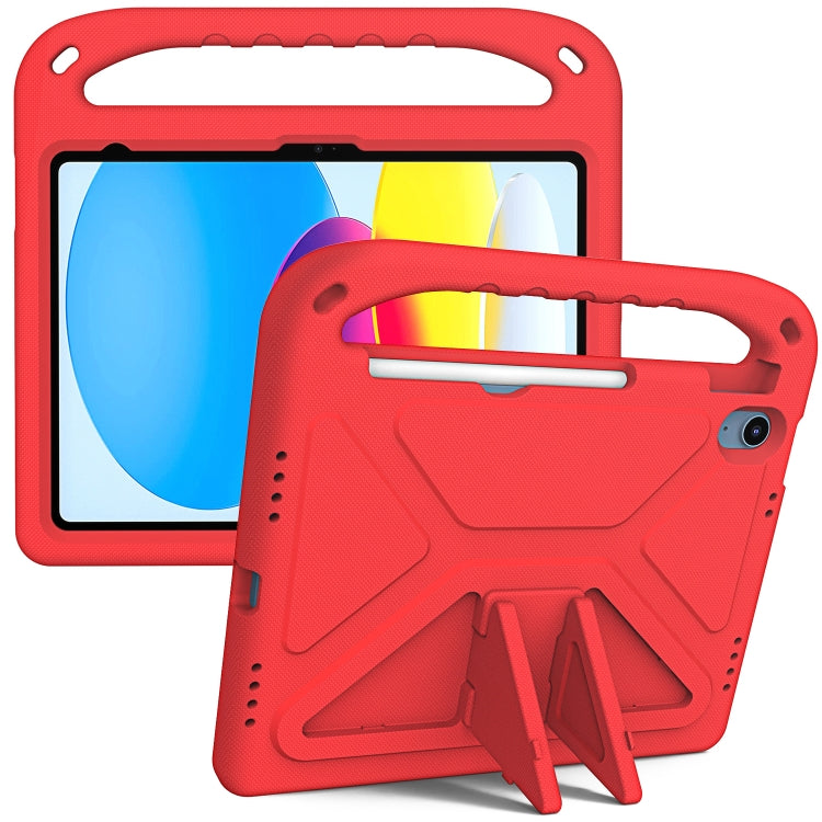For iPad 2025 / 2022 Handle Portable EVA Shockproof Tablet Case(Red) - iPad 2025 / 2022 Cases by buy2fix | Online Shopping UK | buy2fix
