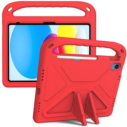 For iPad 2025 / 2022 Handle Portable EVA Shockproof Tablet Case(Red) - iPad 2025 / 2022 Cases by buy2fix | Online Shopping UK | buy2fix