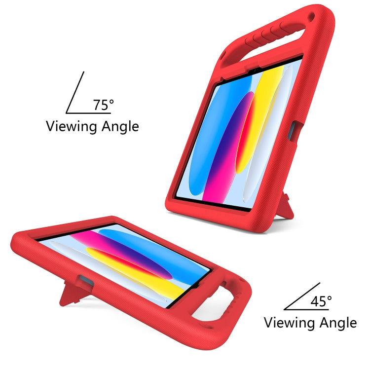 For iPad 2025 / 2022 Handle Portable EVA Shockproof Tablet Case(Red) - iPad 2025 / 2022 Cases by buy2fix | Online Shopping UK | buy2fix