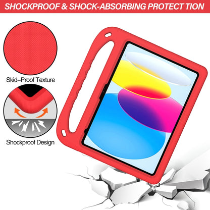 For iPad 2025 / 2022 Handle Portable EVA Shockproof Tablet Case(Red) - iPad 2025 / 2022 Cases by buy2fix | Online Shopping UK | buy2fix