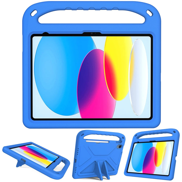 For iPad 2025 / 2022 Handle Portable EVA Shockproof Tablet Case(Blue) - iPad 2025 / 2022 Cases by buy2fix | Online Shopping UK | buy2fix