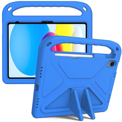 For iPad 2025 / 2022 Handle Portable EVA Shockproof Tablet Case(Blue) - iPad 2025 / 2022 Cases by buy2fix | Online Shopping UK | buy2fix