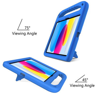 For iPad 2025 / 2022 Handle Portable EVA Shockproof Tablet Case(Blue) - iPad 2025 / 2022 Cases by buy2fix | Online Shopping UK | buy2fix