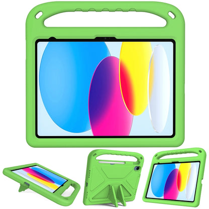 For iPad 2025 / 2022 Handle Portable EVA Shockproof Tablet Case(Green) - iPad 2025 / 2022 Cases by buy2fix | Online Shopping UK | buy2fix