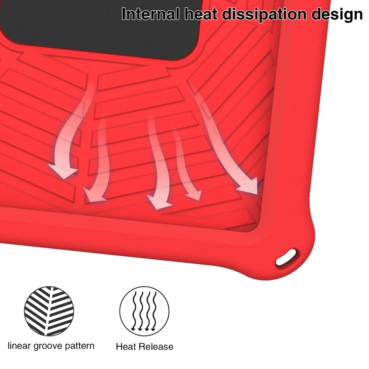 For iPad 2025 / 2022 Spider King Silicone Protective Tablet Case(Red) - iPad 2025 / 2022 Cases by buy2fix | Online Shopping UK | buy2fix