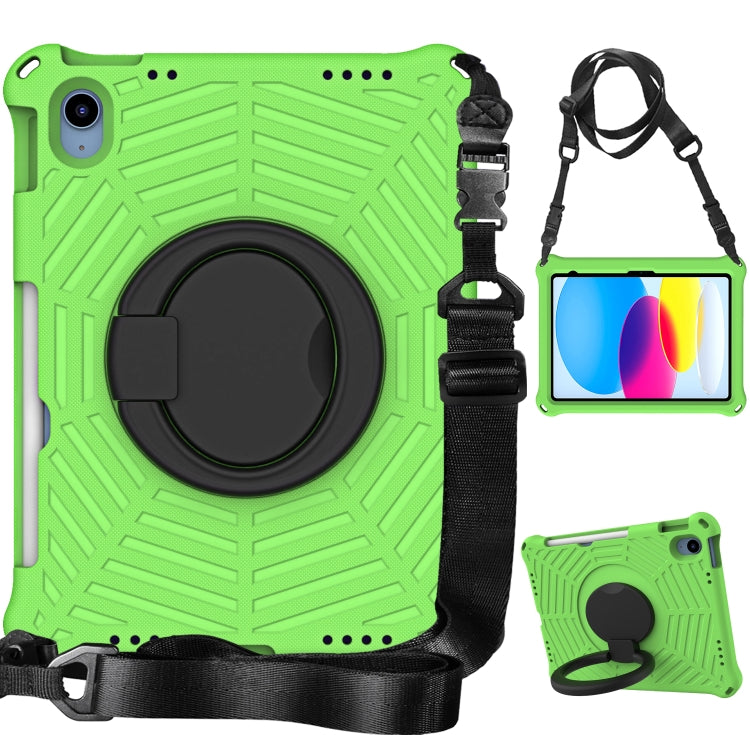 For iPad 2025 / 2022 Spider King Silicone Protective Tablet Case(Green) - iPad 2025 / 2022 Cases by buy2fix | Online Shopping UK | buy2fix