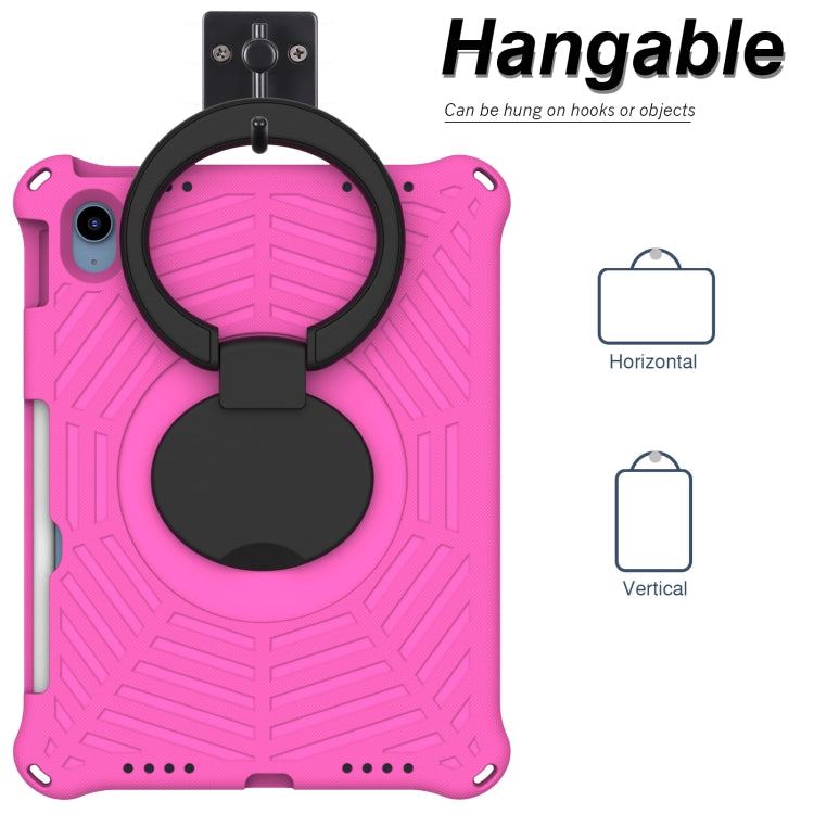 For iPad 2025 / 2022 Spider King Silicone Protective Tablet Case(Rose Red) - iPad 2025 / 2022 Cases by buy2fix | Online Shopping UK | buy2fix