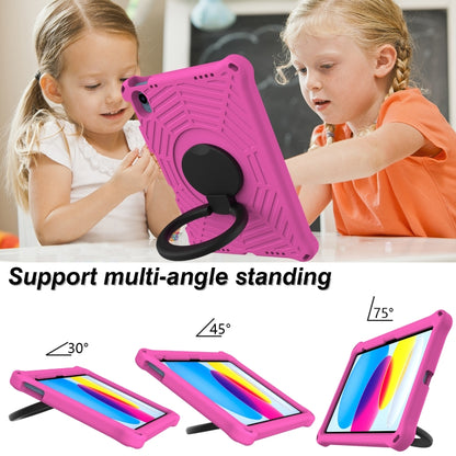 For iPad 2025 / 2022 Spider King Silicone Protective Tablet Case(Rose Red) - iPad 2025 / 2022 Cases by buy2fix | Online Shopping UK | buy2fix