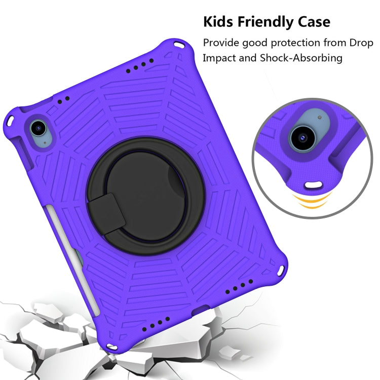 For iPad 2025 / 2022 Spider King Silicone Protective Tablet Case(Purple) - iPad 2025 / 2022 Cases by buy2fix | Online Shopping UK | buy2fix