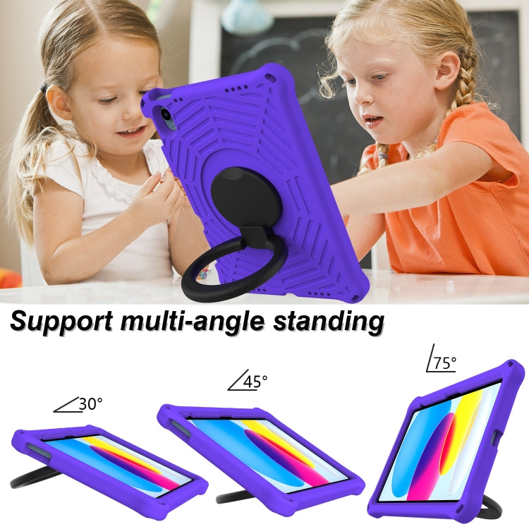 For iPad 2025 / 2022 Spider King Silicone Protective Tablet Case(Purple) - iPad 2025 / 2022 Cases by buy2fix | Online Shopping UK | buy2fix