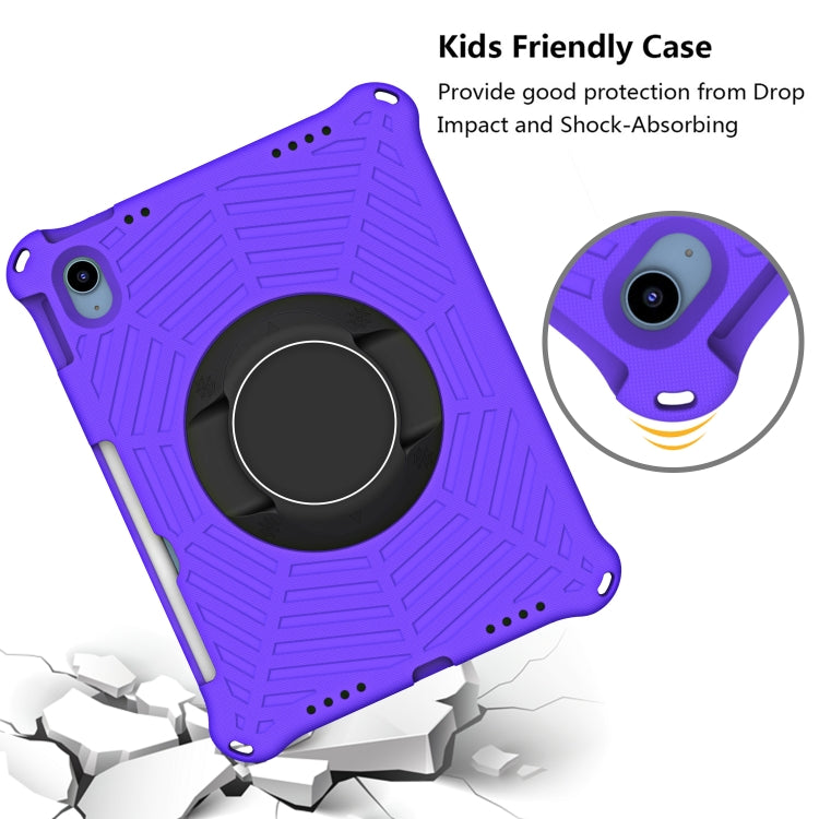 For iPad 2025 / 2022 Spider King Silicone Protective Tablet Case(Purple) - iPad 2025 / 2022 Cases by buy2fix | Online Shopping UK | buy2fix