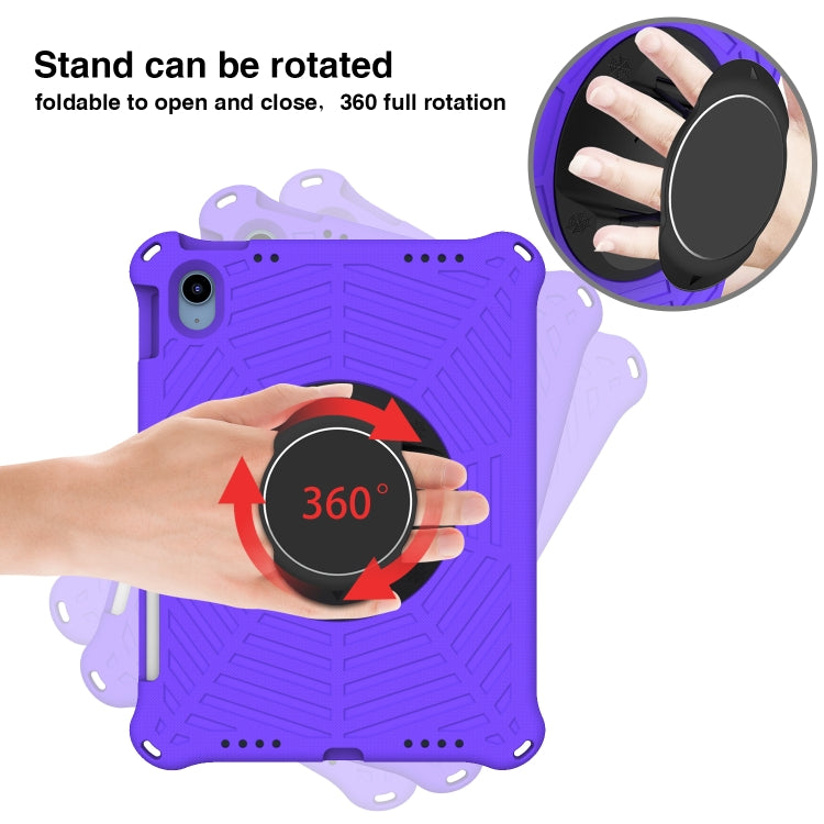 For iPad 2025 / 2022 Spider King Silicone Protective Tablet Case(Purple) - iPad 2025 / 2022 Cases by buy2fix | Online Shopping UK | buy2fix